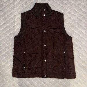 Carolyn Taylor Quilted Jacket in Mauve Brown